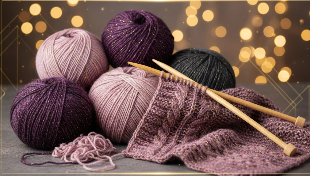 Karosadesign bollen wol met breinaalden Karosadesign bollen wol met breinaalden