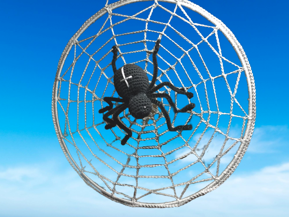 Makkelijker maken stapel Ewell Spin in Spinnenweb (Halloween) - Karosadesign.nl
