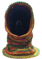 Breipatroon Opal 6 draads Cowl met ajourbloem